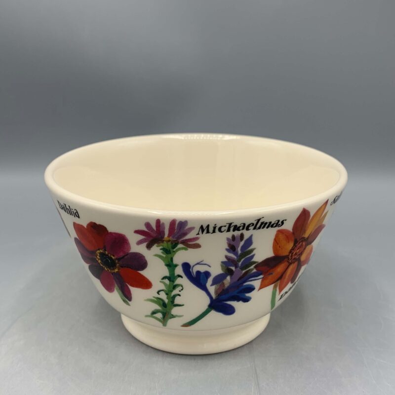 Small Old Bowl Autumn Flowers