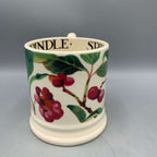 1/2 Pint Mug Trees &amp; Leaves Spindle