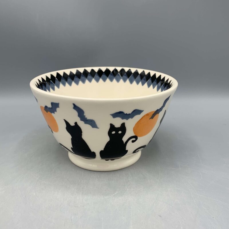 Small Old Bowl The Wise Witches Black Cats