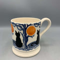 1/2 Pint Mug The Wise Witches Black Cats