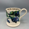 1/2 Pint Mug Trees &amp; Leaves Damson