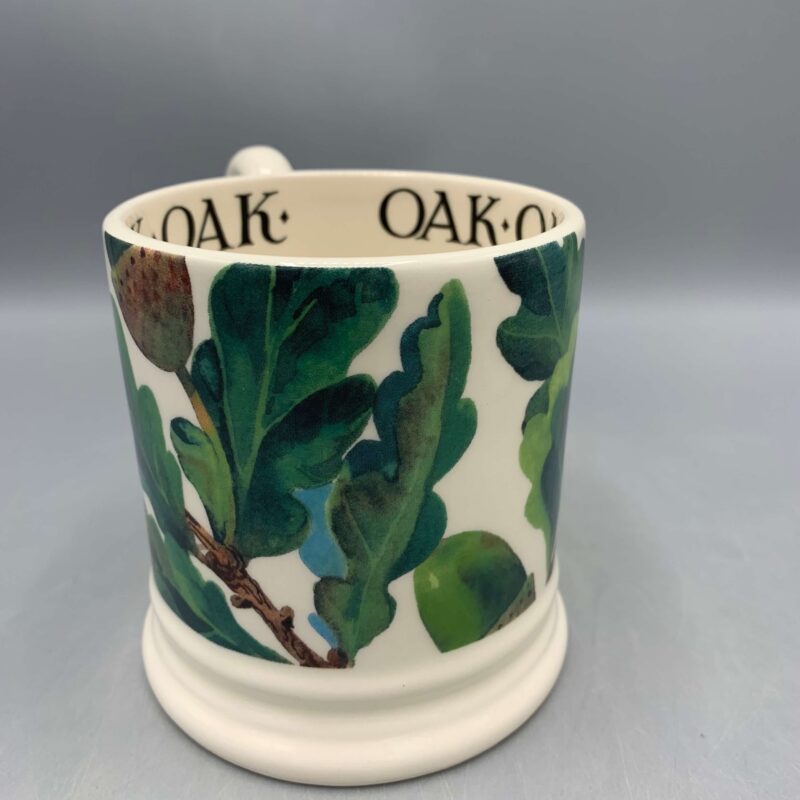 1/2 Pint Mug Trees & Leaves Acorns