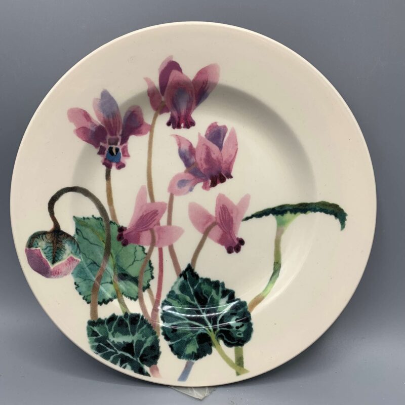 6 1/2 Inch plate Cyclamen
