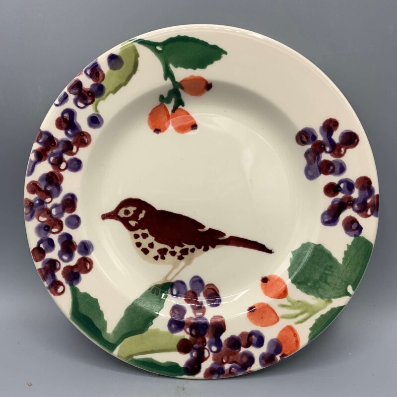 6 1/2 Inch plate Rosehip & Elderberry
