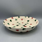Medium Pasta Bowl Red & Green Hearts