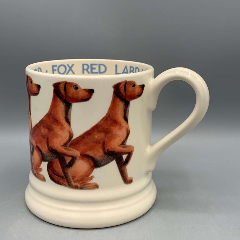 1/2 Pint Becher Fuchsrot Labrador