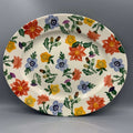 Medium Oval Platter Country Garden