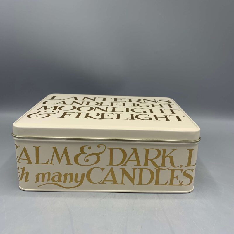 Medium Shallow Tin Gold Toast