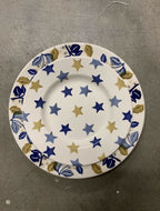 8 1/2 Inch Plate Stormy Stars