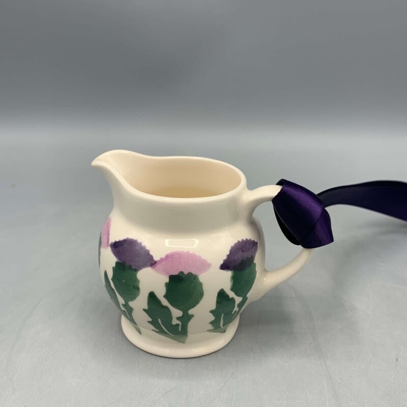 Tiny Jug Decoration Thistle