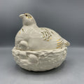 Partridge On Nest Gold Toast
