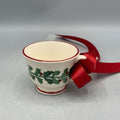 Tiny Teacup Decoration Tiny Holly