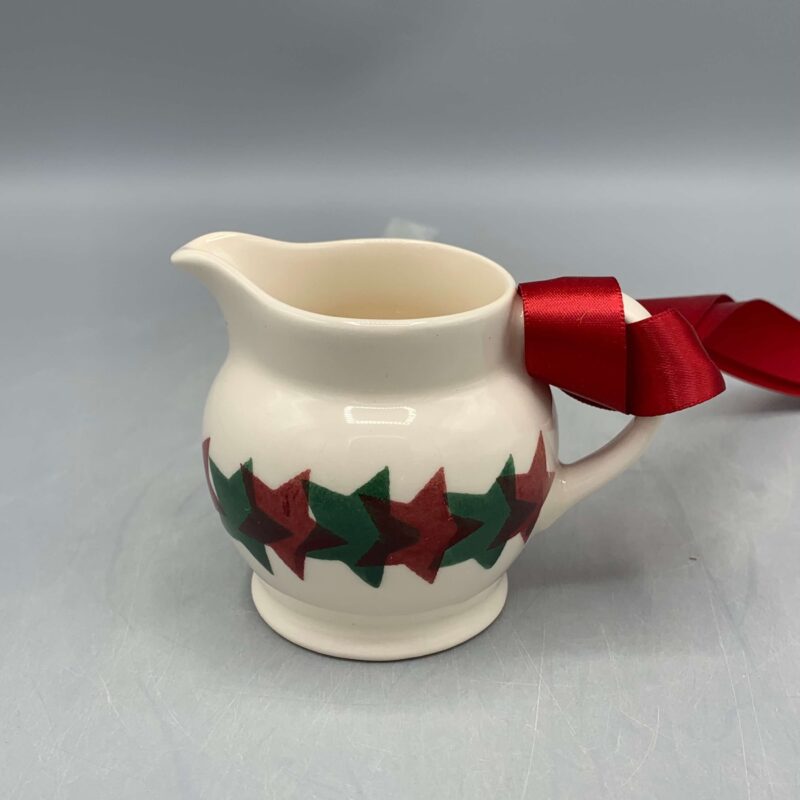Tiny Jug Decoration Christmas Stars