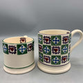 1/2 Pint Mug Christmas Quilt