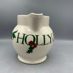3 pint jug Christmas Toast Holly &  Ivy