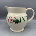 3 pint jug Christmas Toast Holly &  Ivy