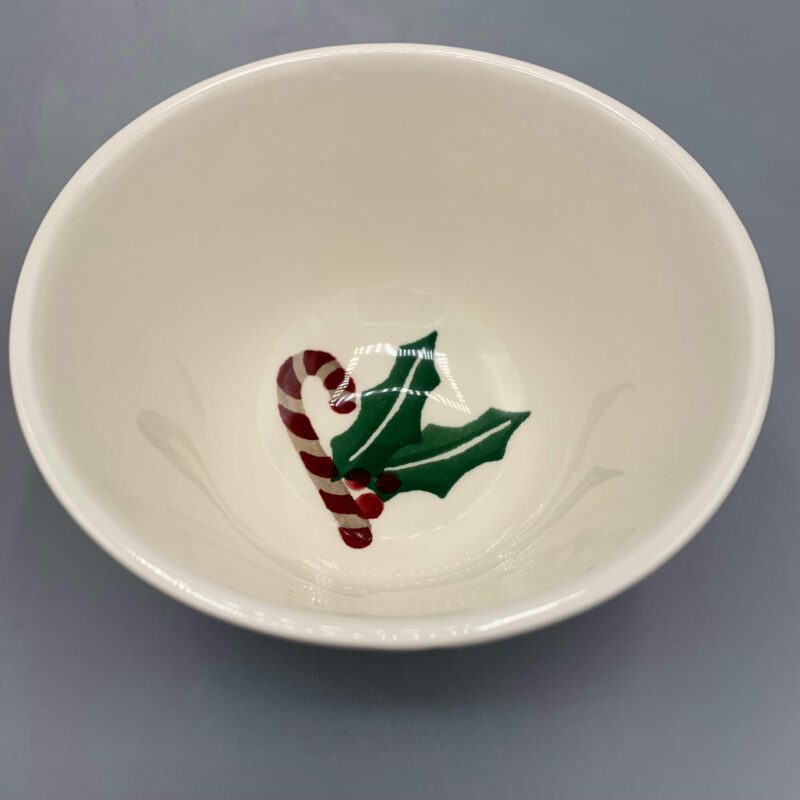 Small Old Bowl Candy Canes