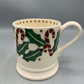 1/2 Pint Mug Candy Canes