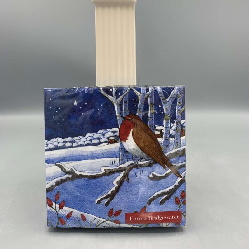 Cocktail Napkins Midnight Robin