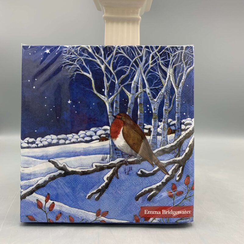 Lunch Napkins Midnight Robin