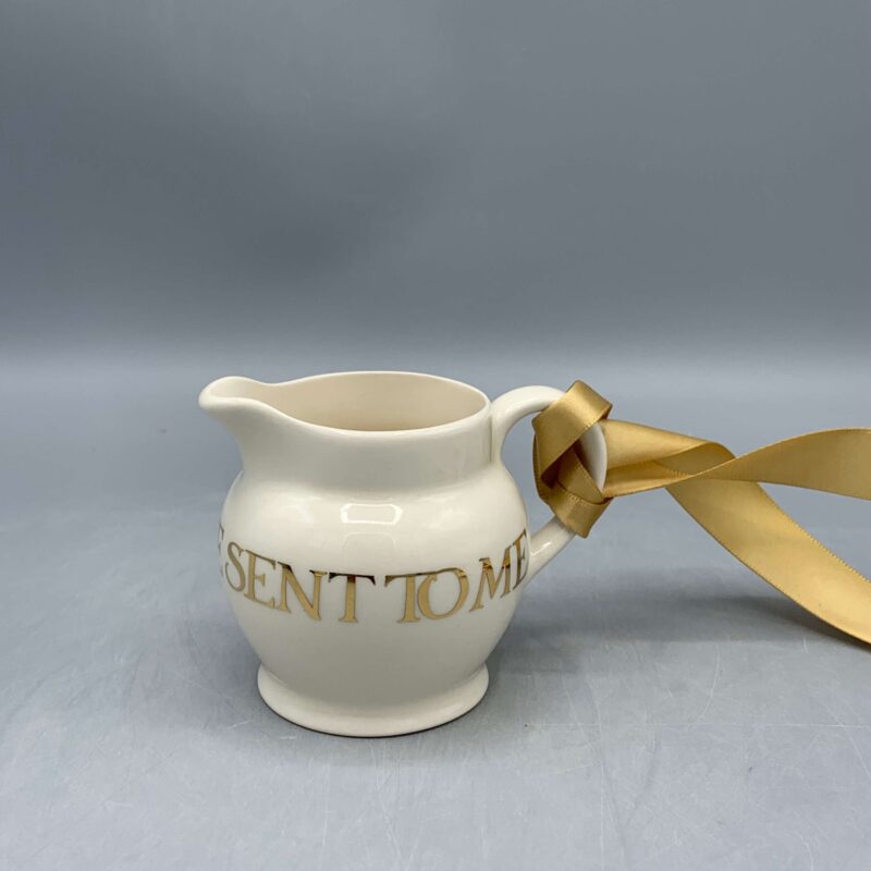 Tiny Jug Decoration Gold Toast