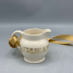 Tiny Jug Decoration Gold Toast