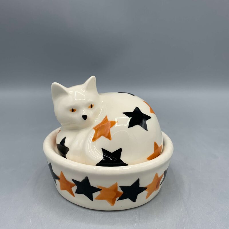 Small Cat On Basket The Wise Witches Black Cats