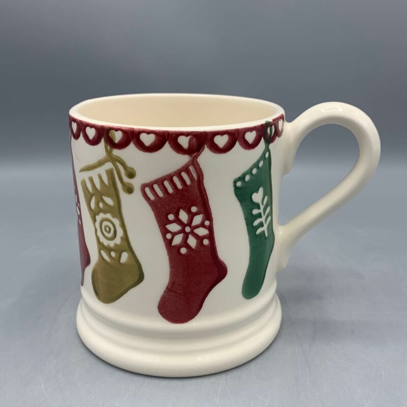 1/2 Pint Mug Christmas Stockings