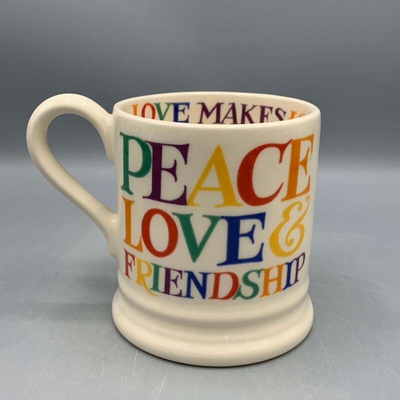 1/2 Pint Mug Rainbow Toast Without You