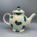 3 Mug Teapot Polka Holly