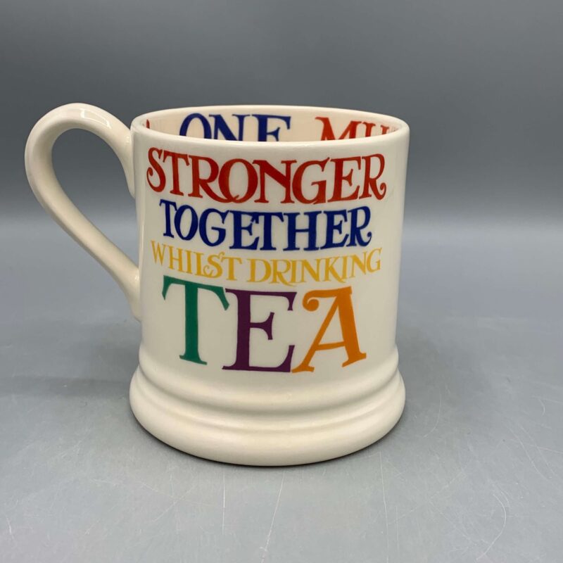1/2 Pint Mug Rainbow Toast