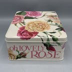 Medium Shallow Tin Roses All My Life