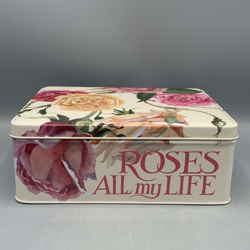 Medium Shallow Tin Roses All My Life