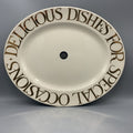 Medium Oval Platter Gold Toast 2024