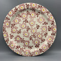 Serving Plate Pink Daisy Fields
