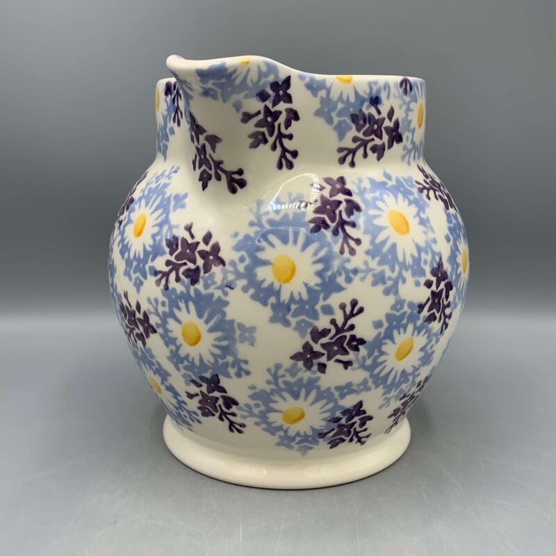 3 pint jug Blue Daisy Fields