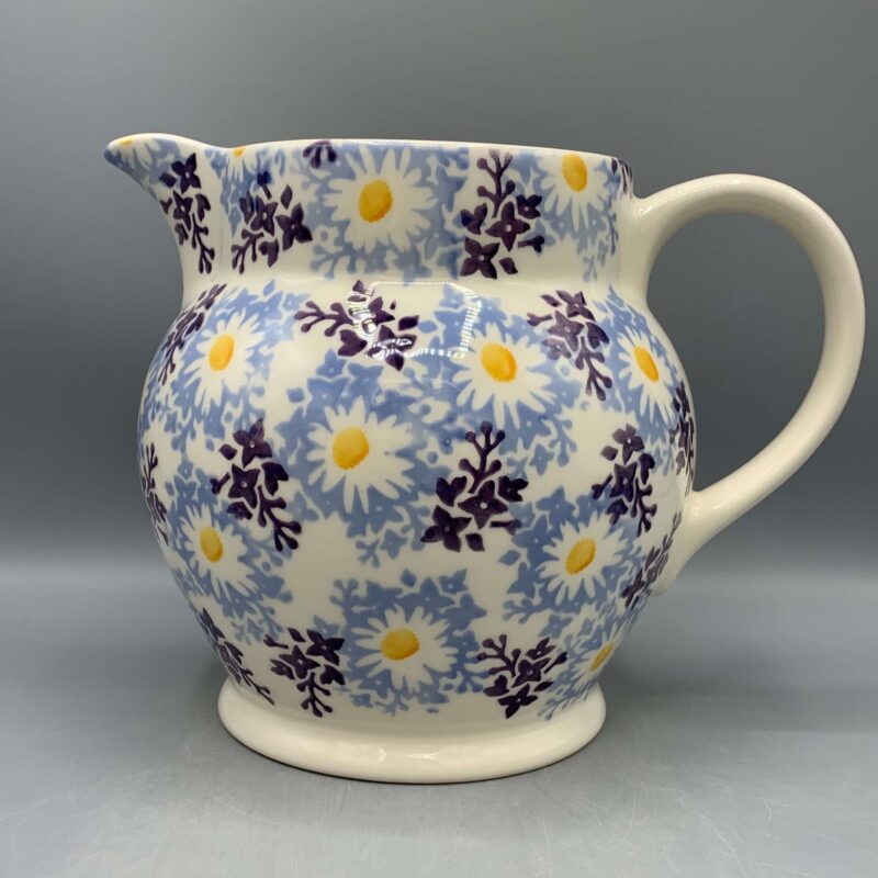 3 pint jug Blue Daisy Fields