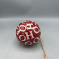 Tin Bauble HoHoHo