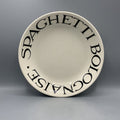 Medium Pasta Bowl Black Toast