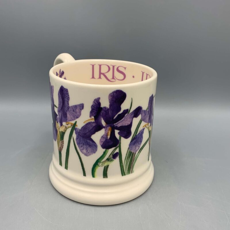 1/2 Pint Mug Blue Iris
