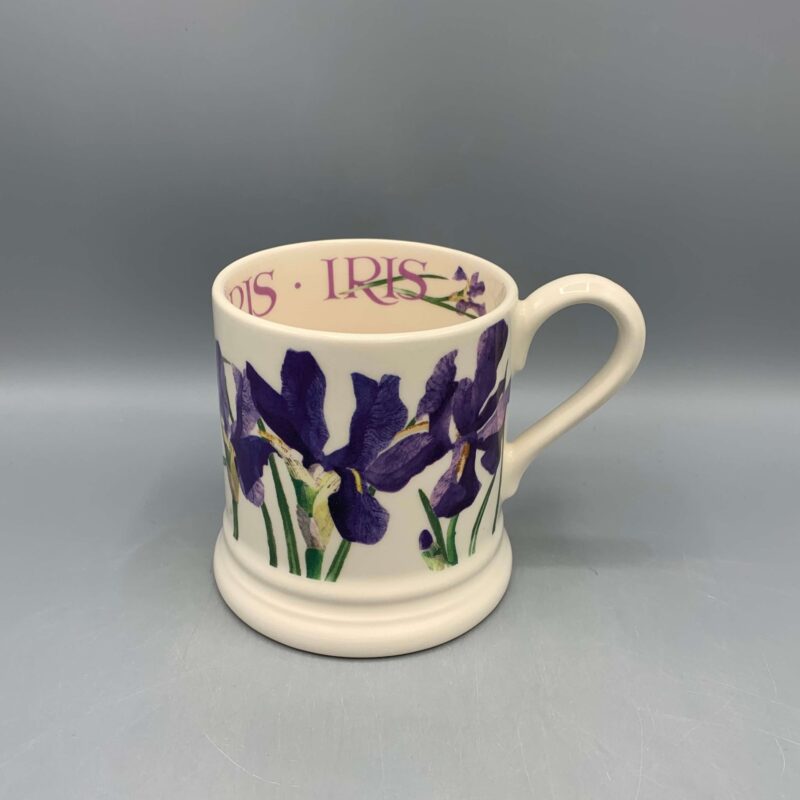 1/2 Pint Mug Blue Iris