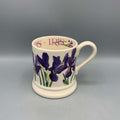 1/2 Pint Mug Blue Iris