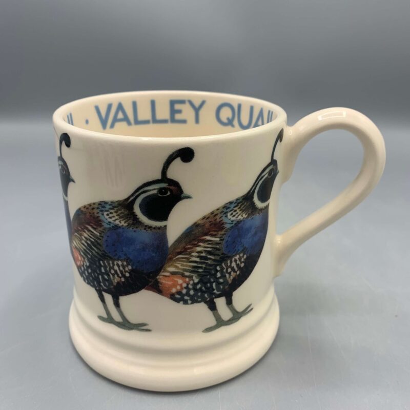 1/2 Pint Mug Valley Quail