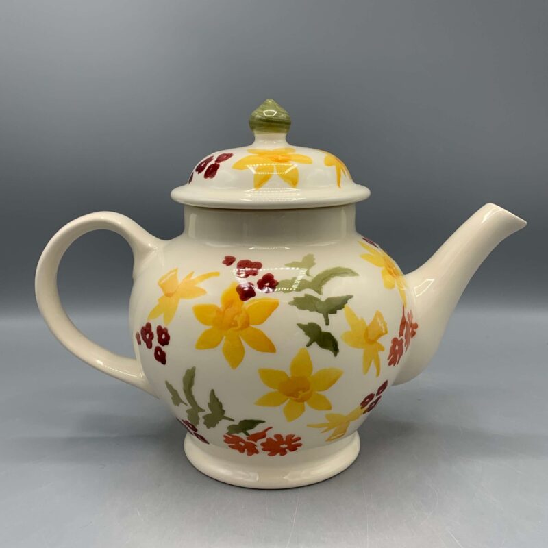 3 Mug Teapot Wild Daffodils