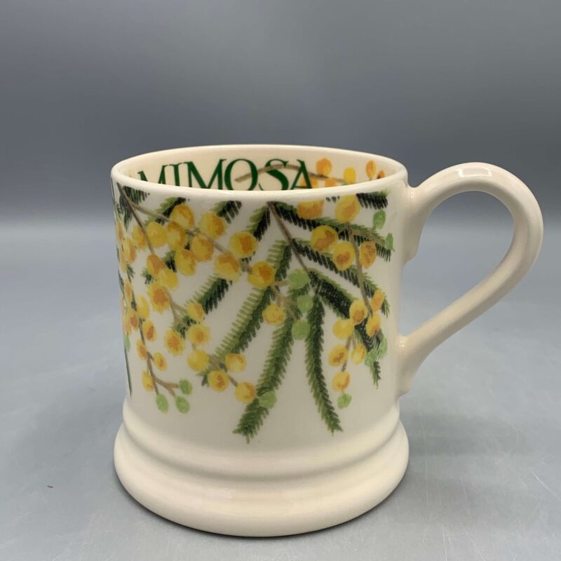 1/2 Pint Mug Trees & Leaves Mimosa