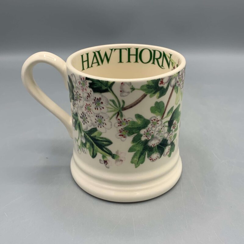 1/2 Pint Mug Trees & Leaves Hawthorn Tree