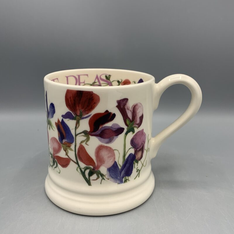 1/2 Pint Mug Sweet Pea Multi