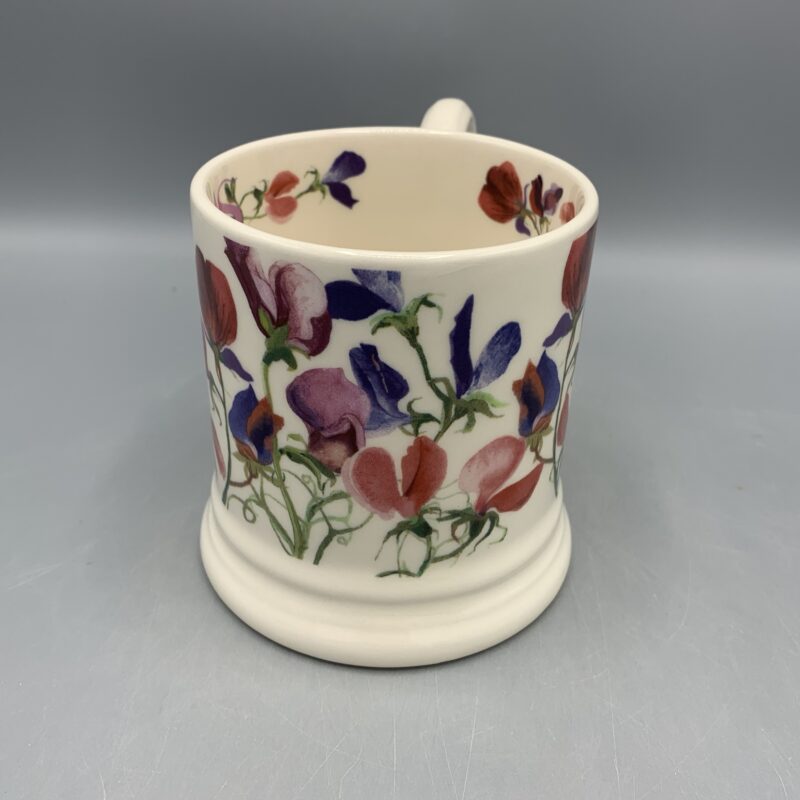 1/2 Pint Mug Sweet Pea Multi