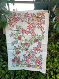 Tea Towel Birds In The Garden