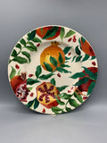 8 1/2 Inch Plate Festive Pomegranate B Keus